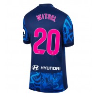 Camiseta Atletico Madrid Axel Witsel #20 Tercera Equipación Replica 2024-25 para mujer mangas cortas